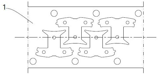 Manufacturing process of motor stator core