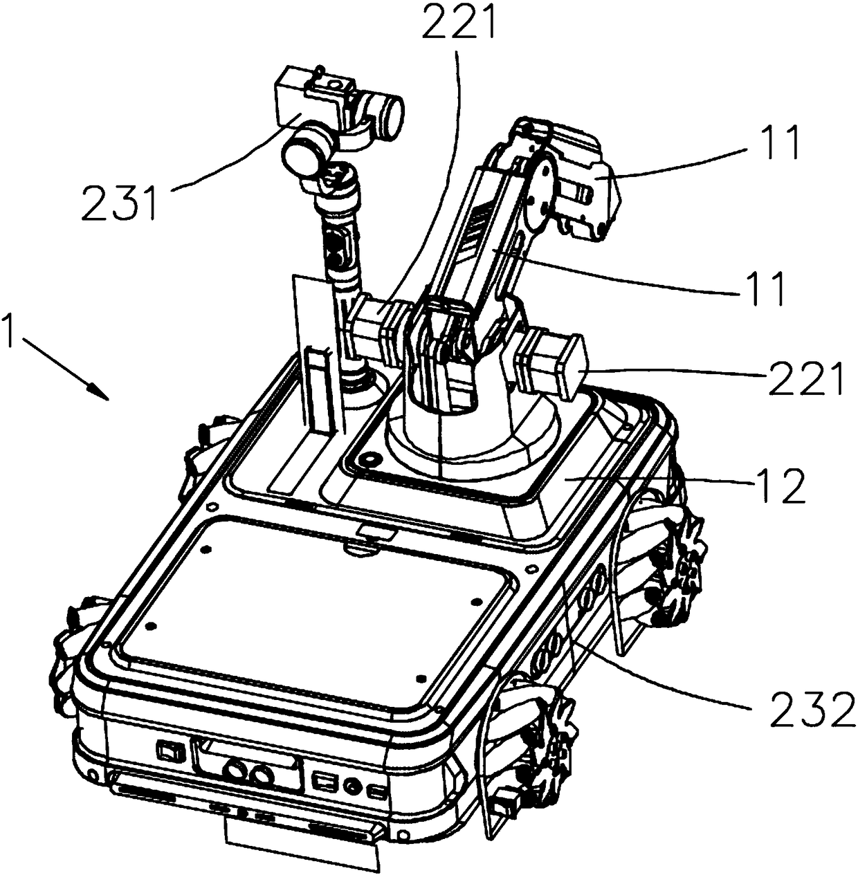 Interactive driving and control integrated device, modular robot and storage medium