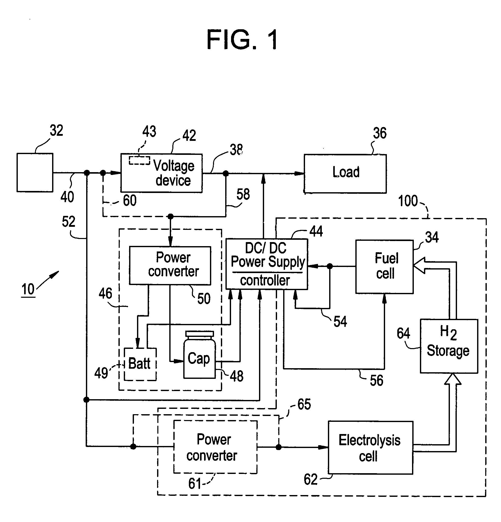 Method and system for controlling and recovering short duration bridge power to maximize backup power