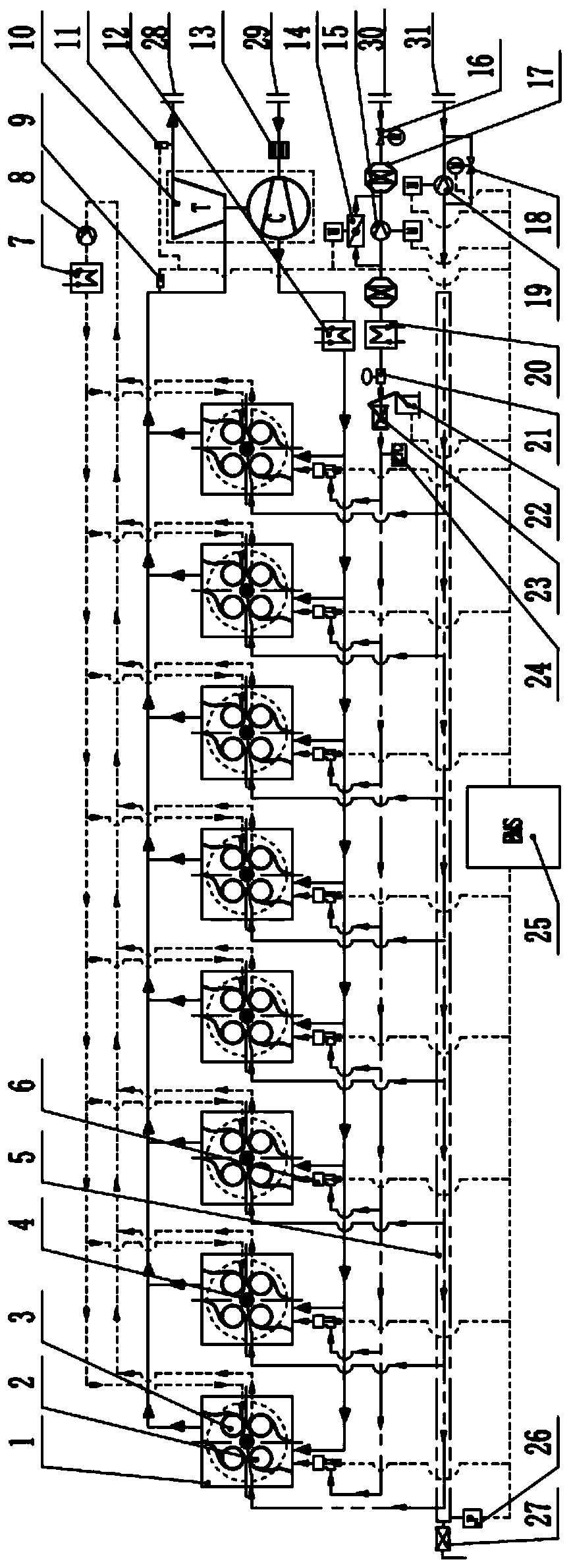 Ultralow-concentration gas machine combustion system and control method thereof