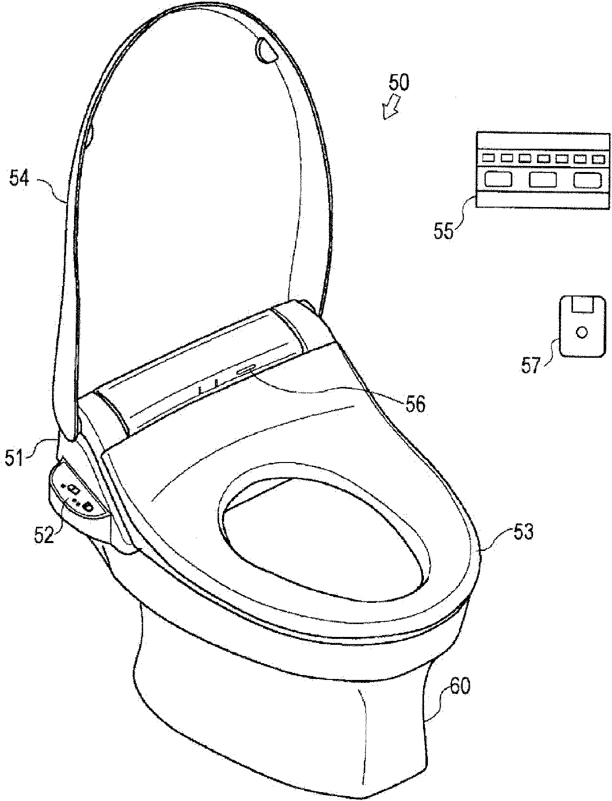 Toilet seat device