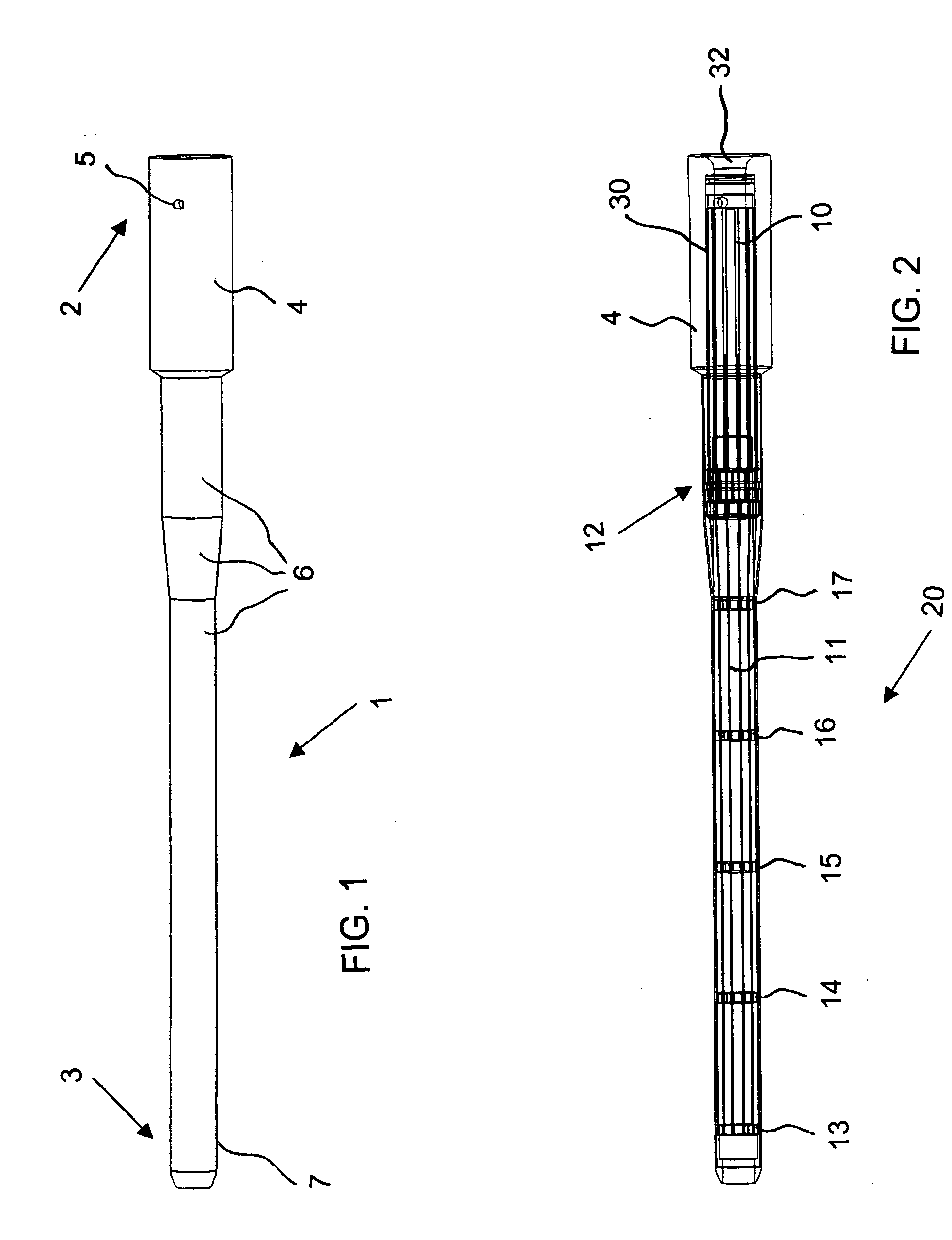 Variably flexible insertion device and method for variably flexing an insertion device