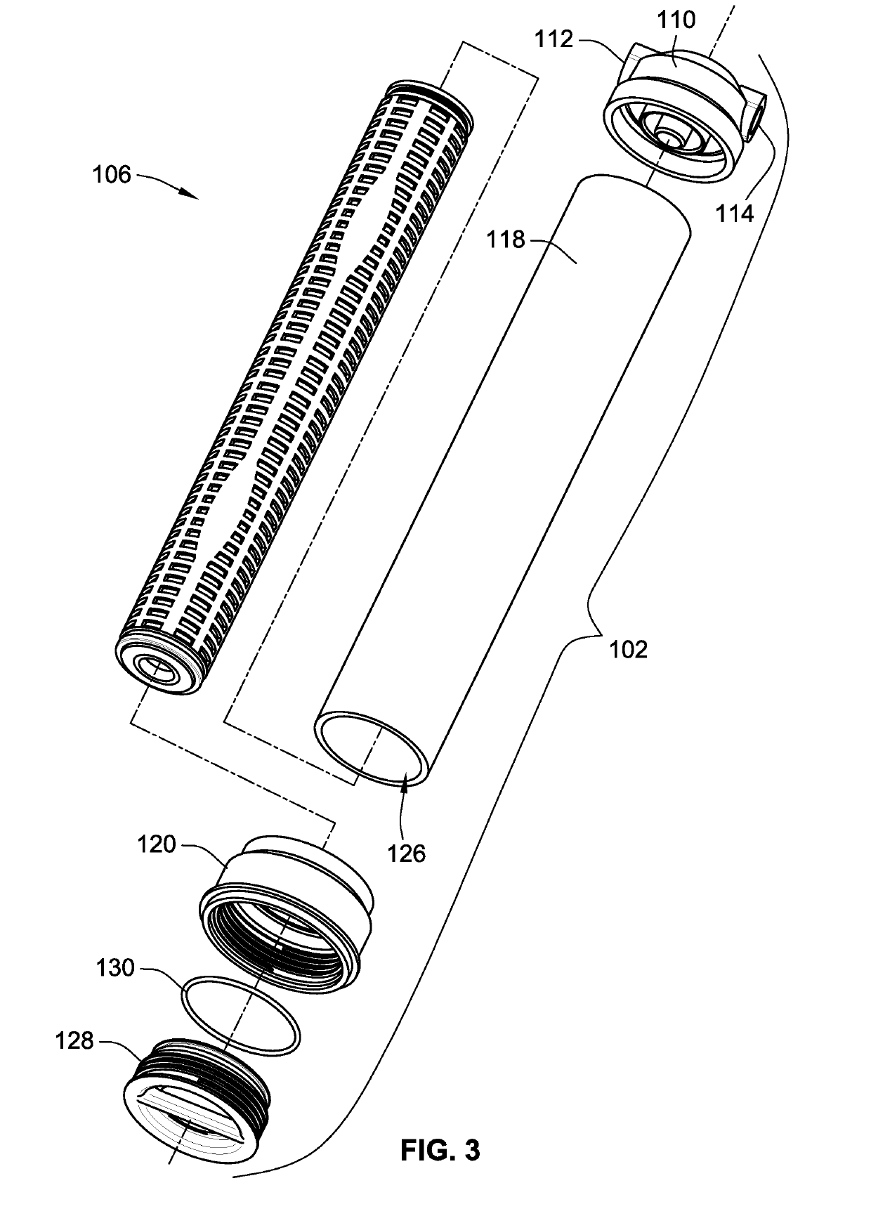 Filter housing that accepts both single open end o-ring and double open end filter elements