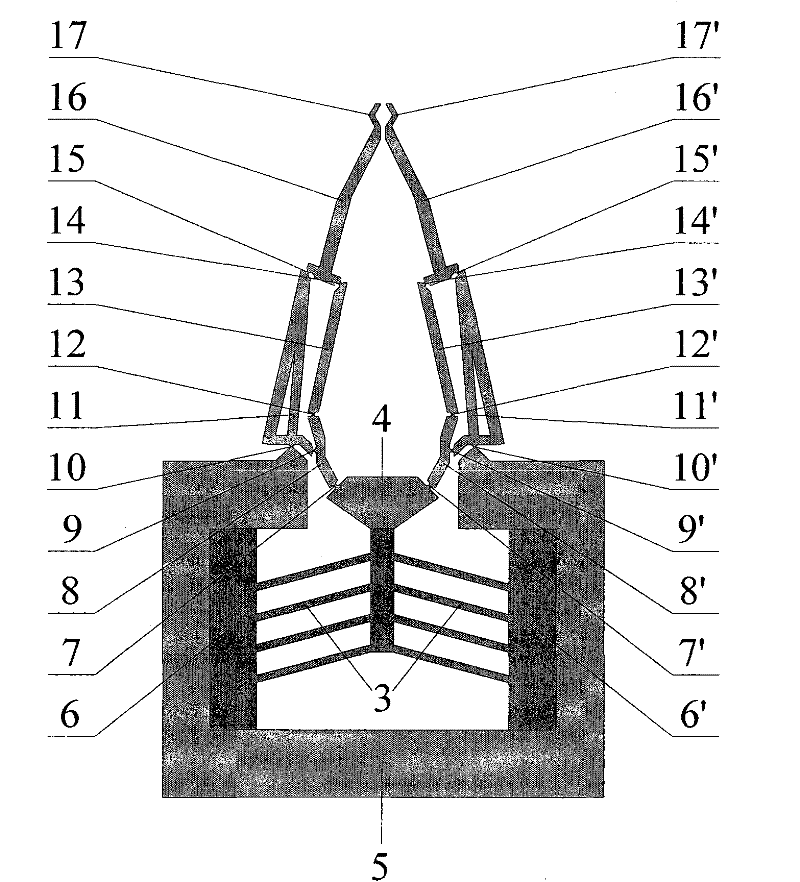 Flexible electrothermal drive micro-gripper and manufacturing process method