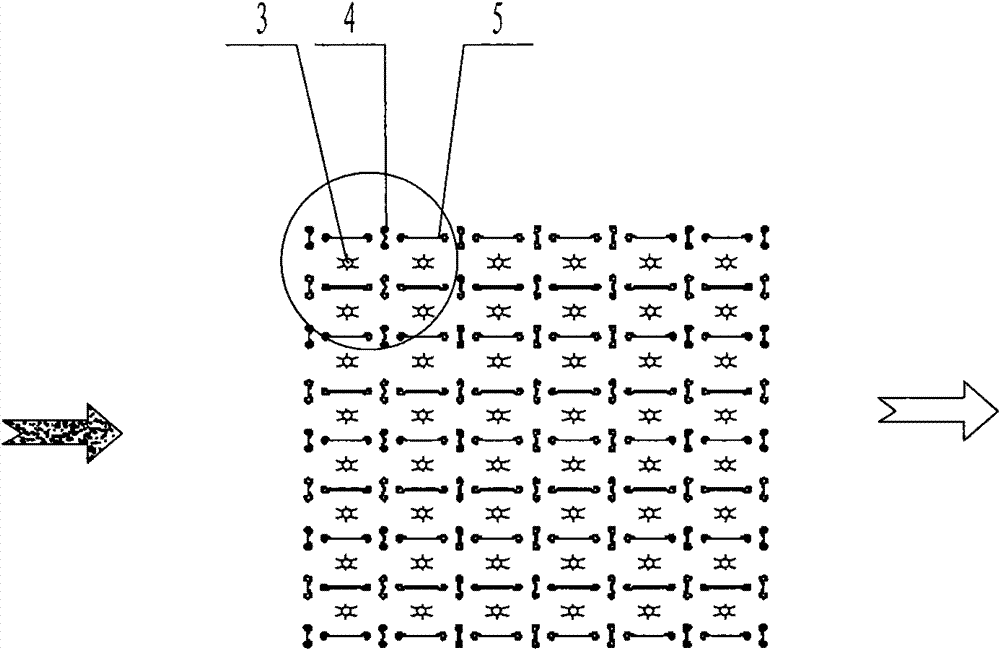 Longitudinal and horizontal plate line combined type electrostatic field dust-removing equipment