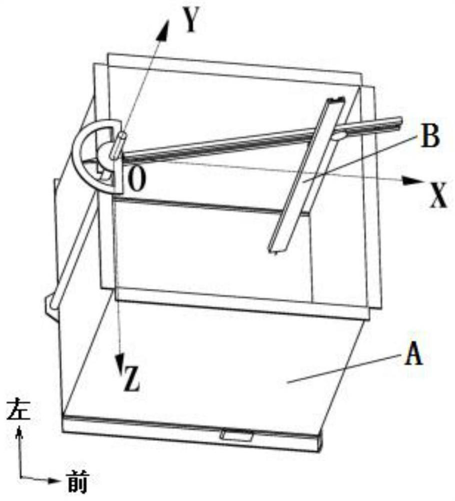 A measuring device and method for visualization of three-dimensional spatial distribution of seedbed soil blocks