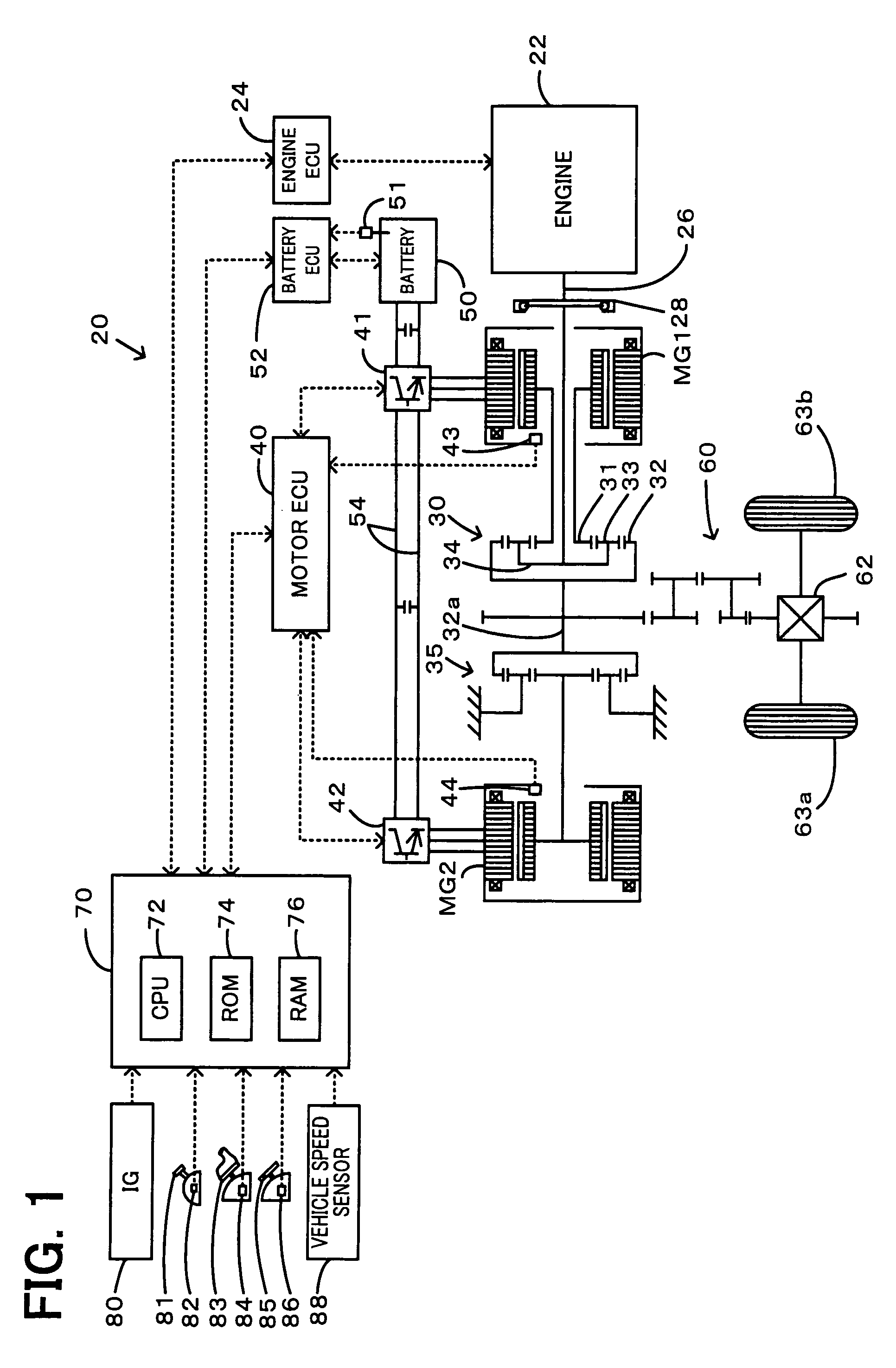 Internal combustion engine system and control method of internal combustion engine system