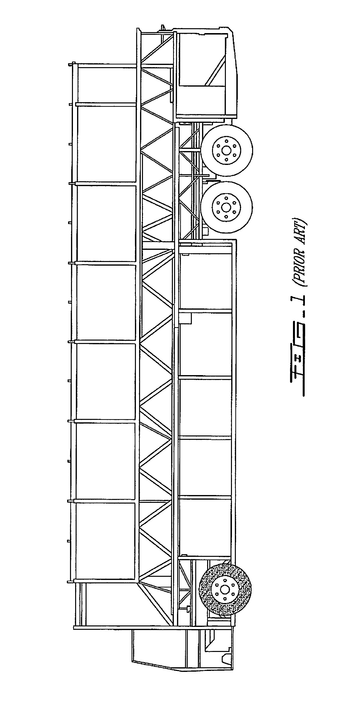 Truss for a vehicle chassis