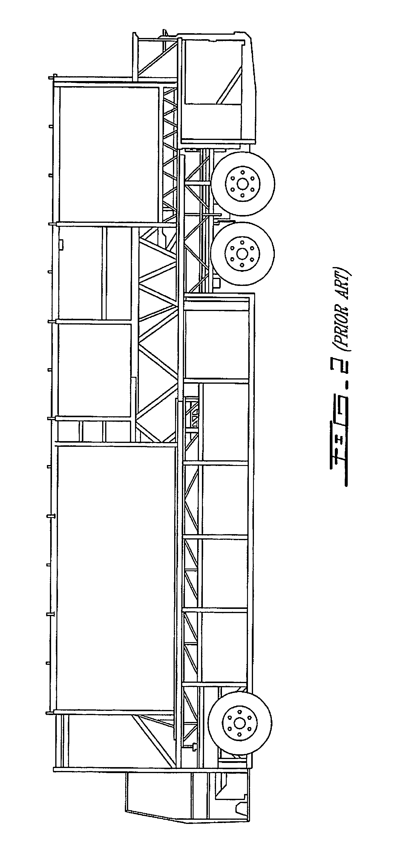 Truss for a vehicle chassis