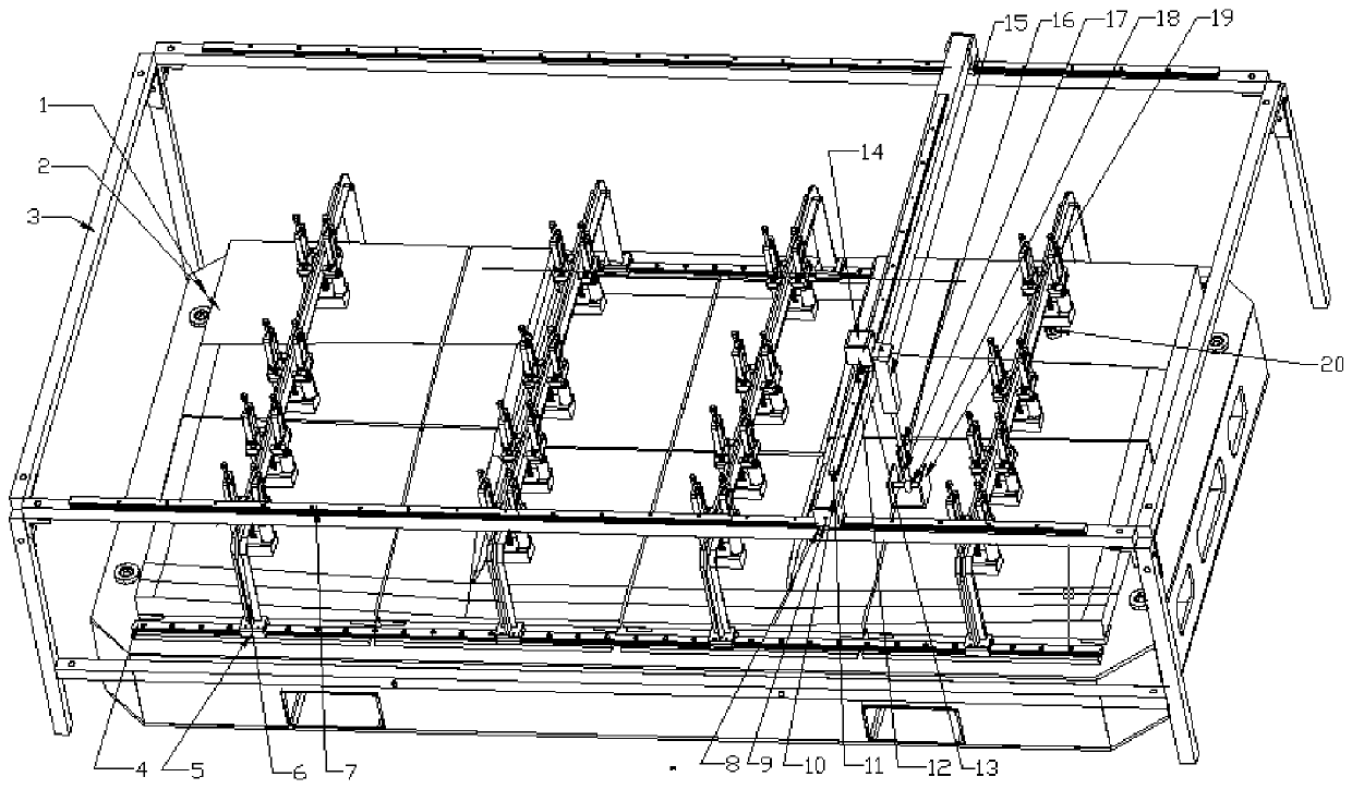 A measuring device and method suitable for the load-deformation mapping relationship of laminated plates