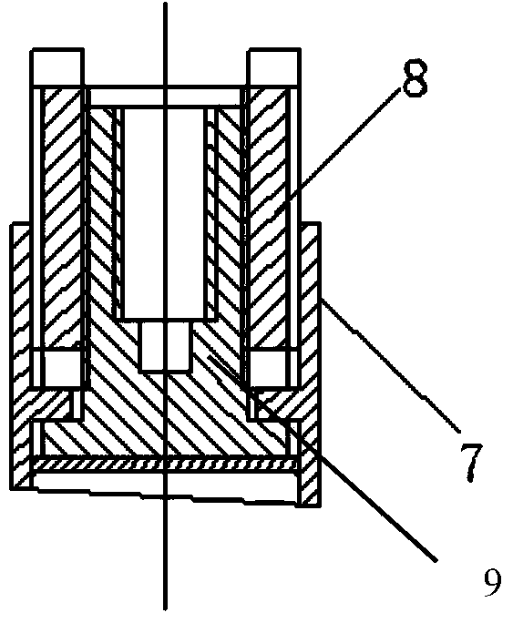 High-accuracy quick assembling and disassembling structure for tokamak divertor module
