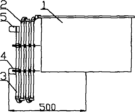 Installation arrangement of satellite-borne magnetometer