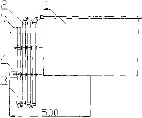 Installation arrangement of satellite-borne magnetometer