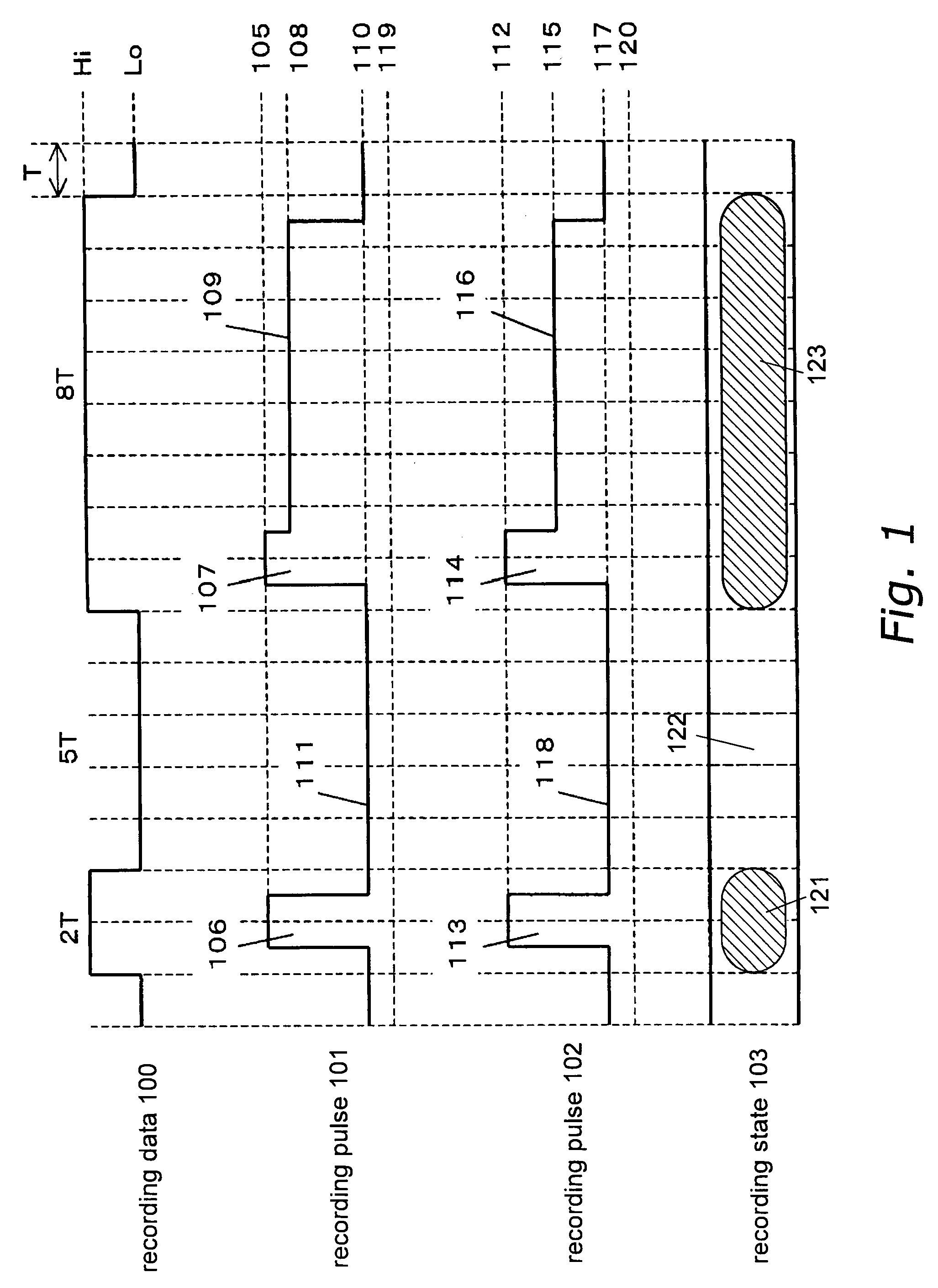 Optical Disc Recording Device, Method for Recording Data Onto Optical Disc, and Optical Disc