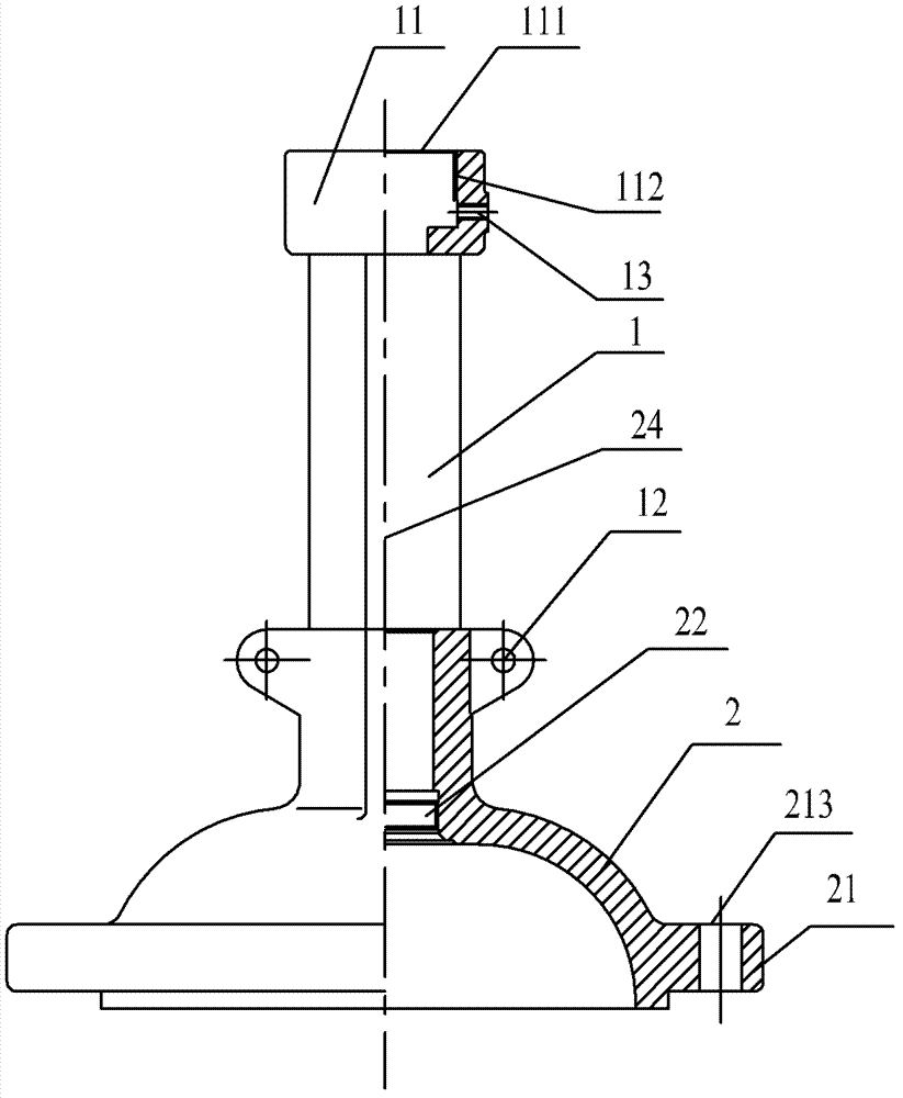 Bonnet support processing method and clamp and processing equipment for bonnet support