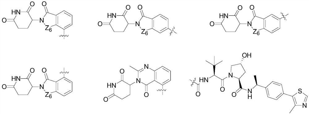 Difunctional MDM2 protein degradation agent as well as preparation method, pharmaceutical composition and application thereof