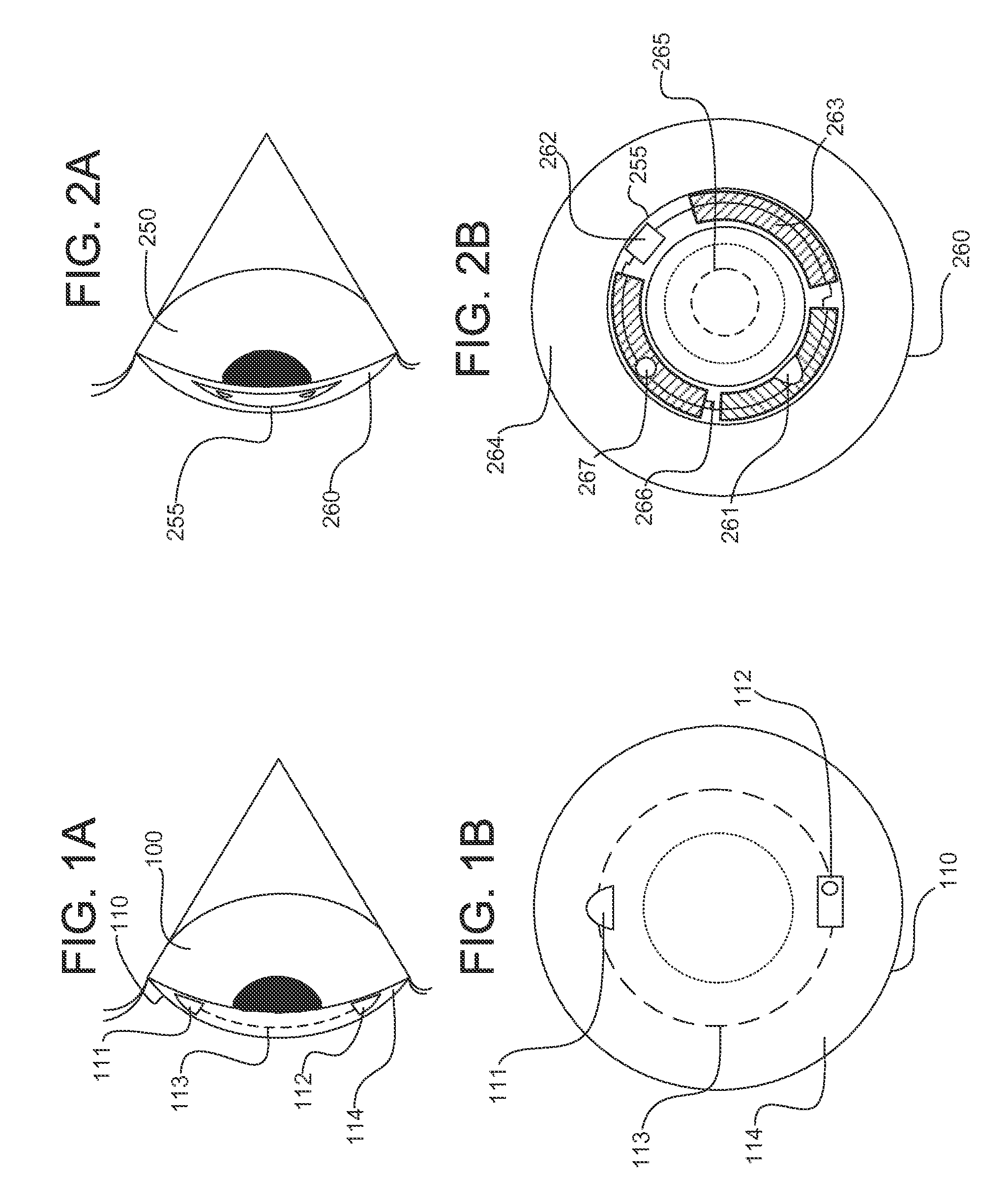 Ophthalmic lens system capable of interfacing with an external device
