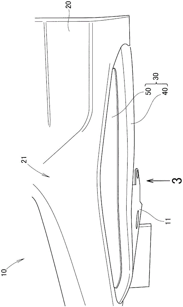Vehicle body bumper structure