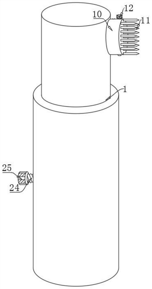 Portable negative pressure oral cavity cleaning device for people with dysphagia