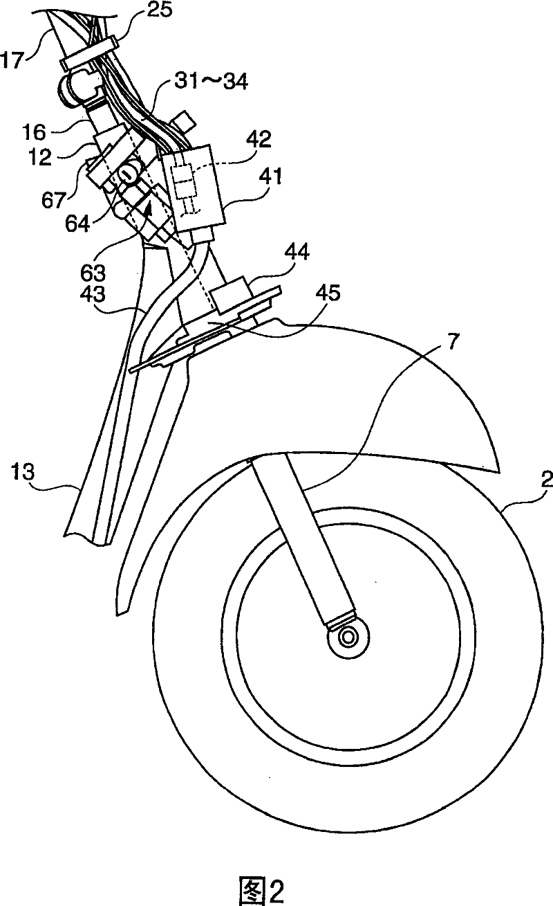 Small size automatic two-wheel cycle