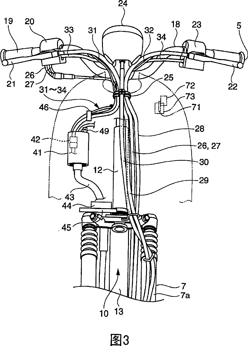 Small size automatic two-wheel cycle