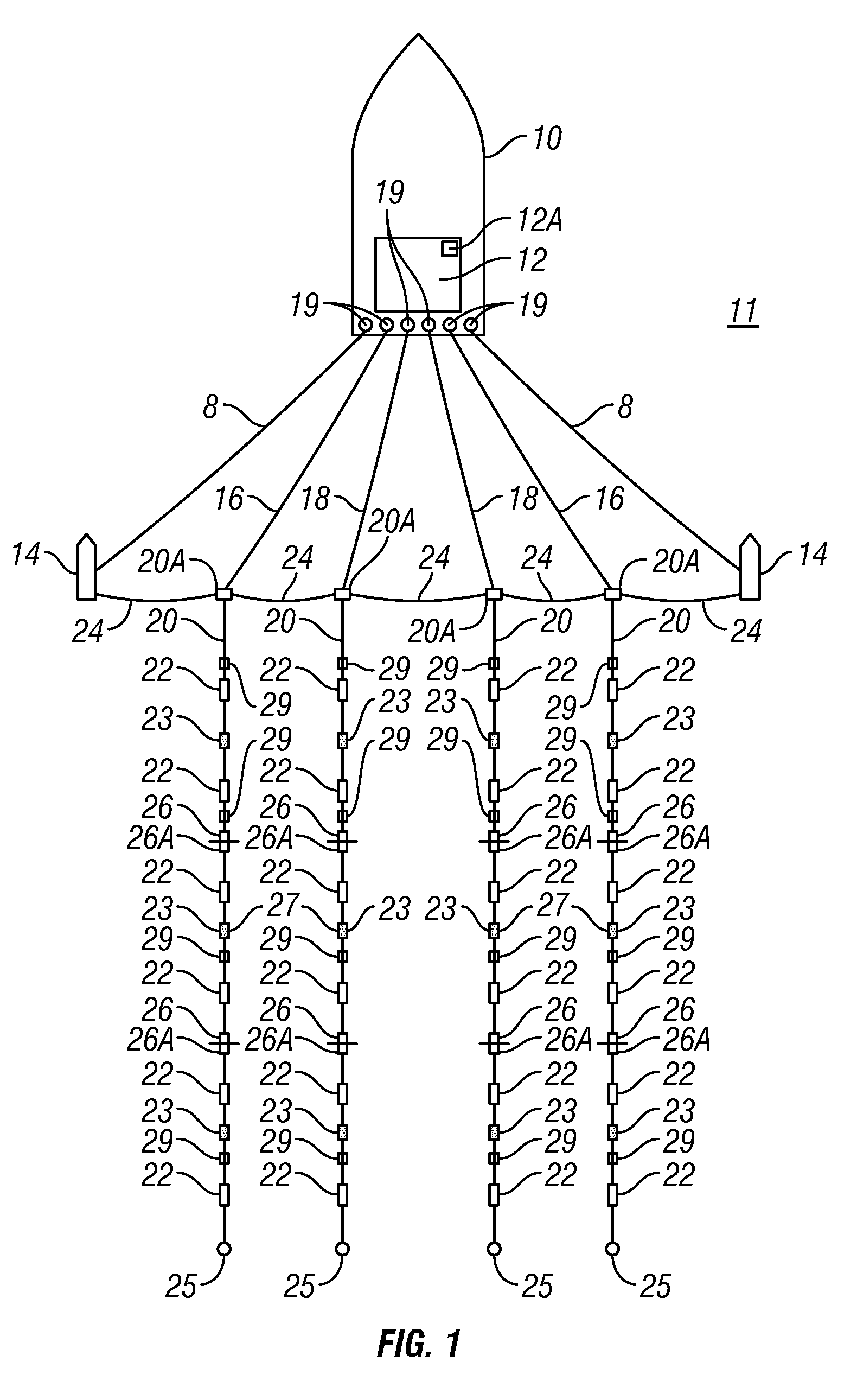 Method for determining adequacy of seismic data coverage of a subsurface area being surveyed and its application to selecting sensor array geometry