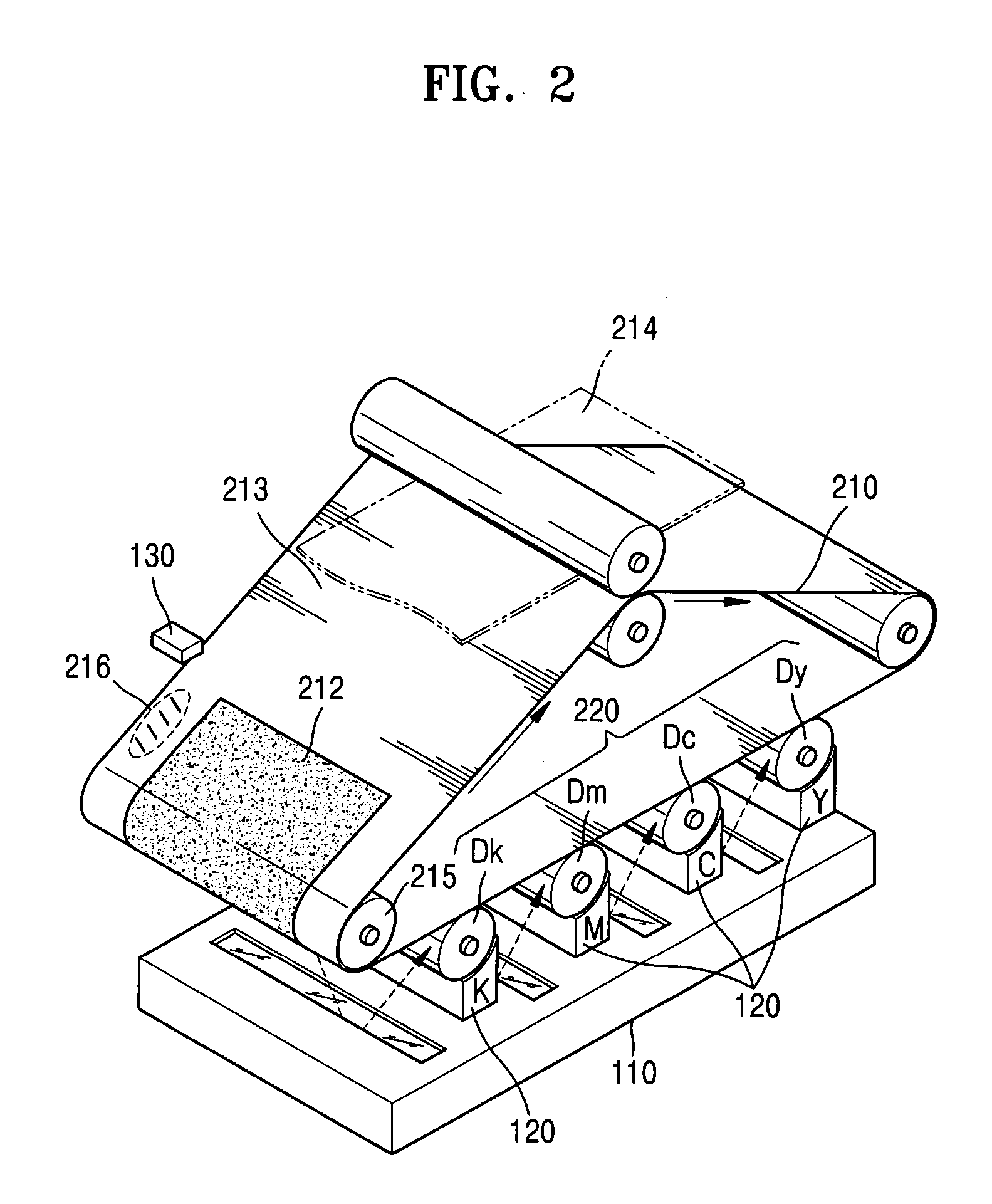 Apparatus and method of correcting color registration in electrophotographic printer