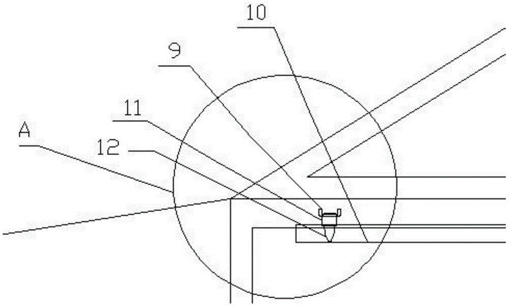 Radiating type power distribution cabinet with illumination function