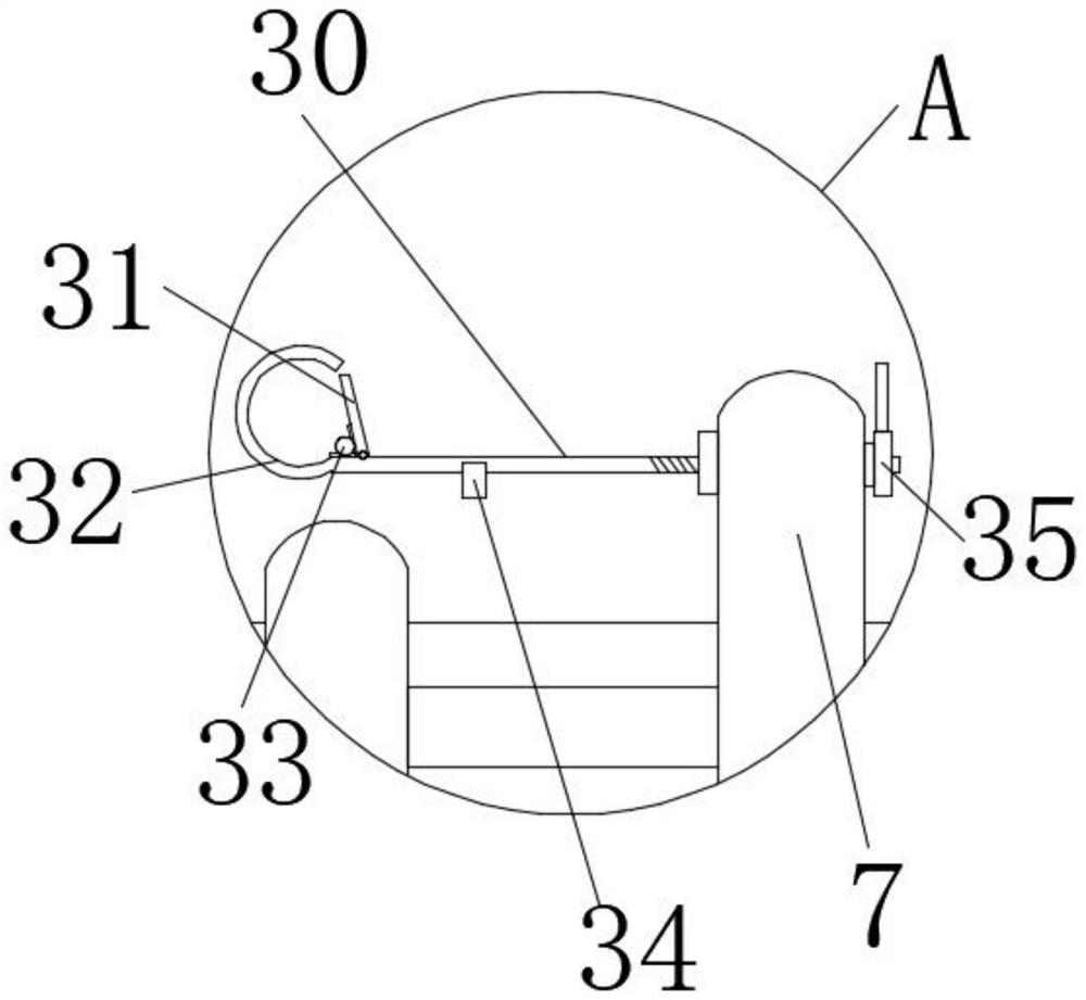 Warp finishing roller device for fabric spinning pretreatment