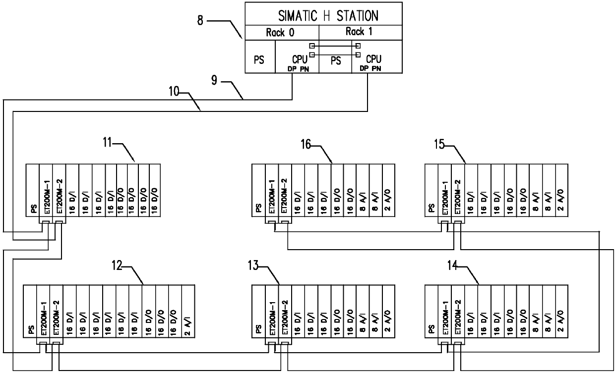 A plug-type lifting device control system for an ocean engineering platform