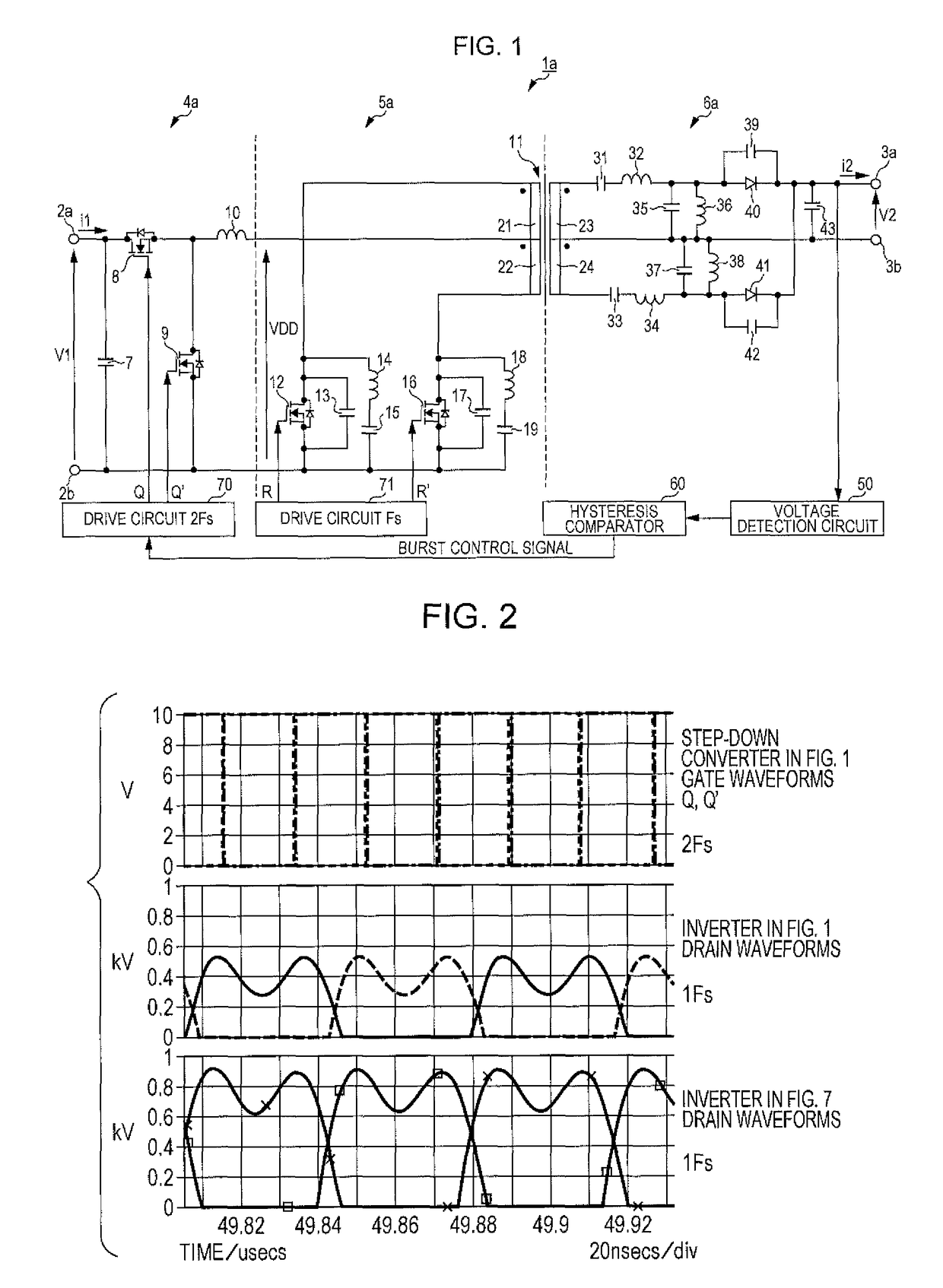 Resonant converter and switching power supply device
