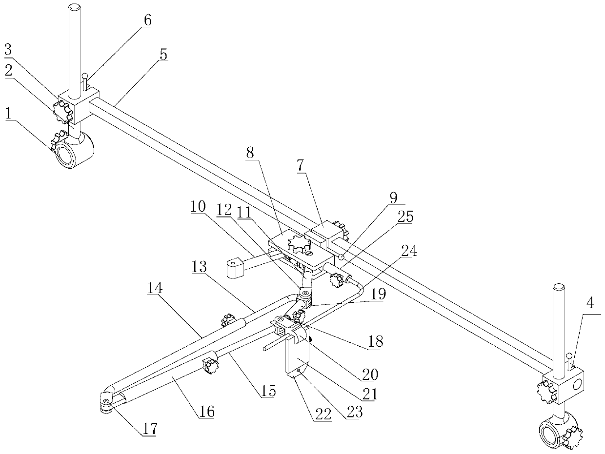 Thighbone auxiliary reduction device