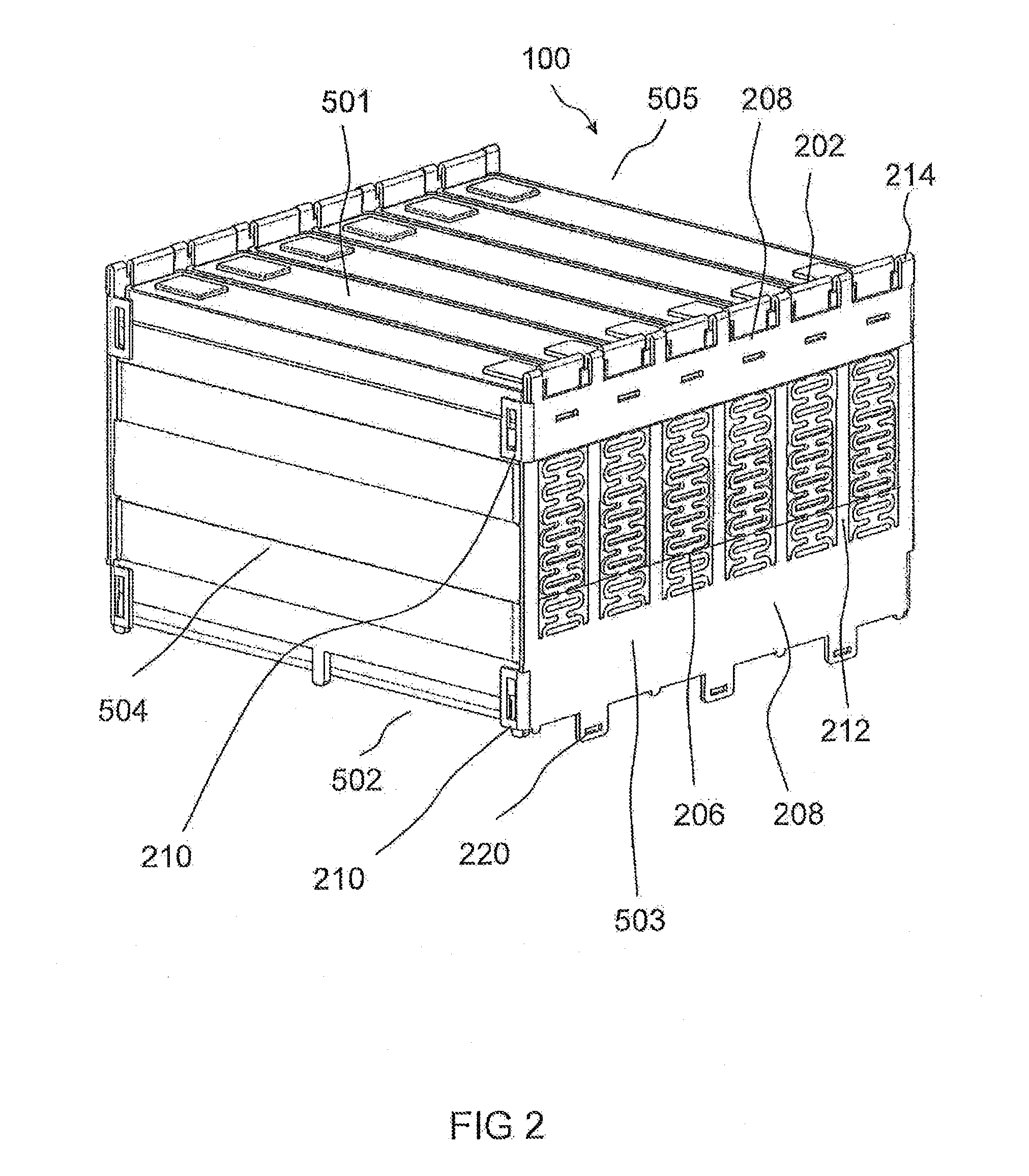 Apparatus for restraining an energy store