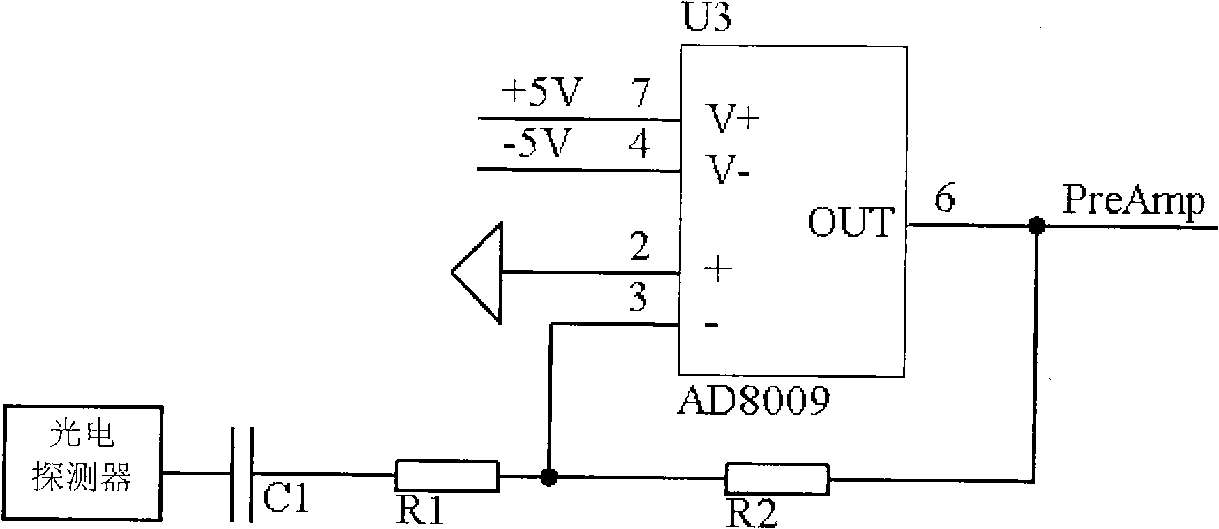 Closed-loop detection circuit of interferential full optical-fiber current mutual inductor