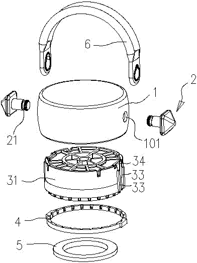 Portable cup cover and assembly method