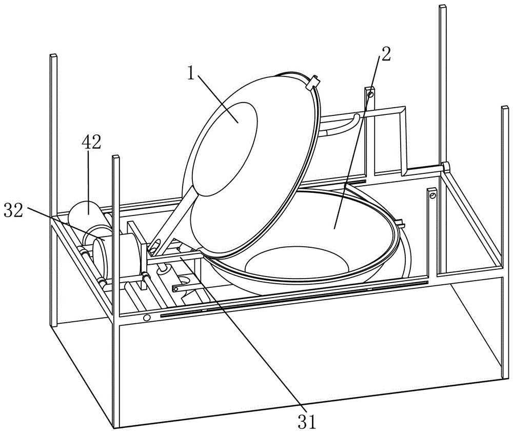 An automatic cooking pot and its automatic cooking system