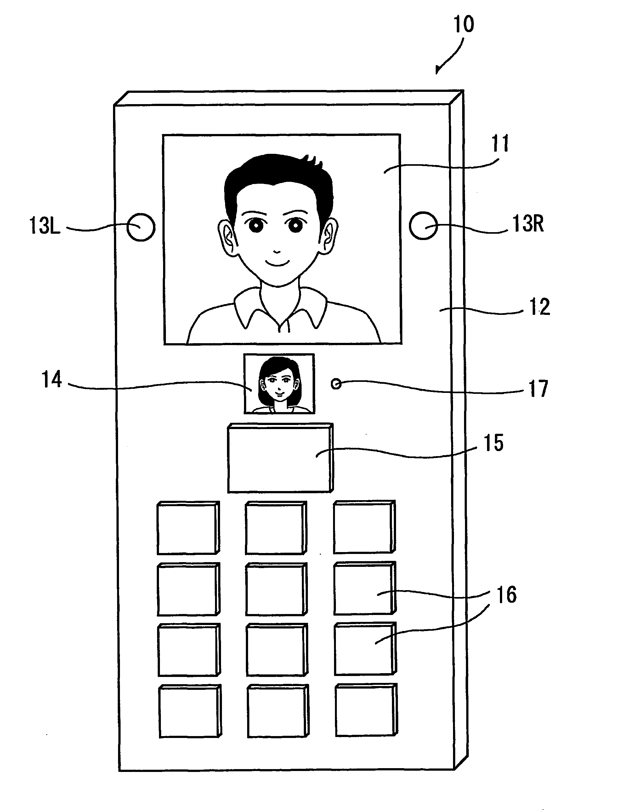 Information processing apparatus, information processing system, and dialogist displaying method