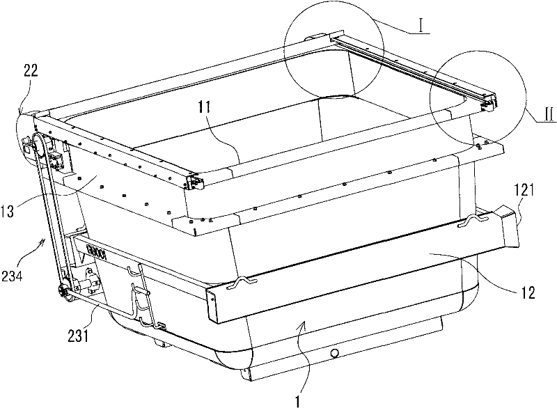 Transport container with cover body