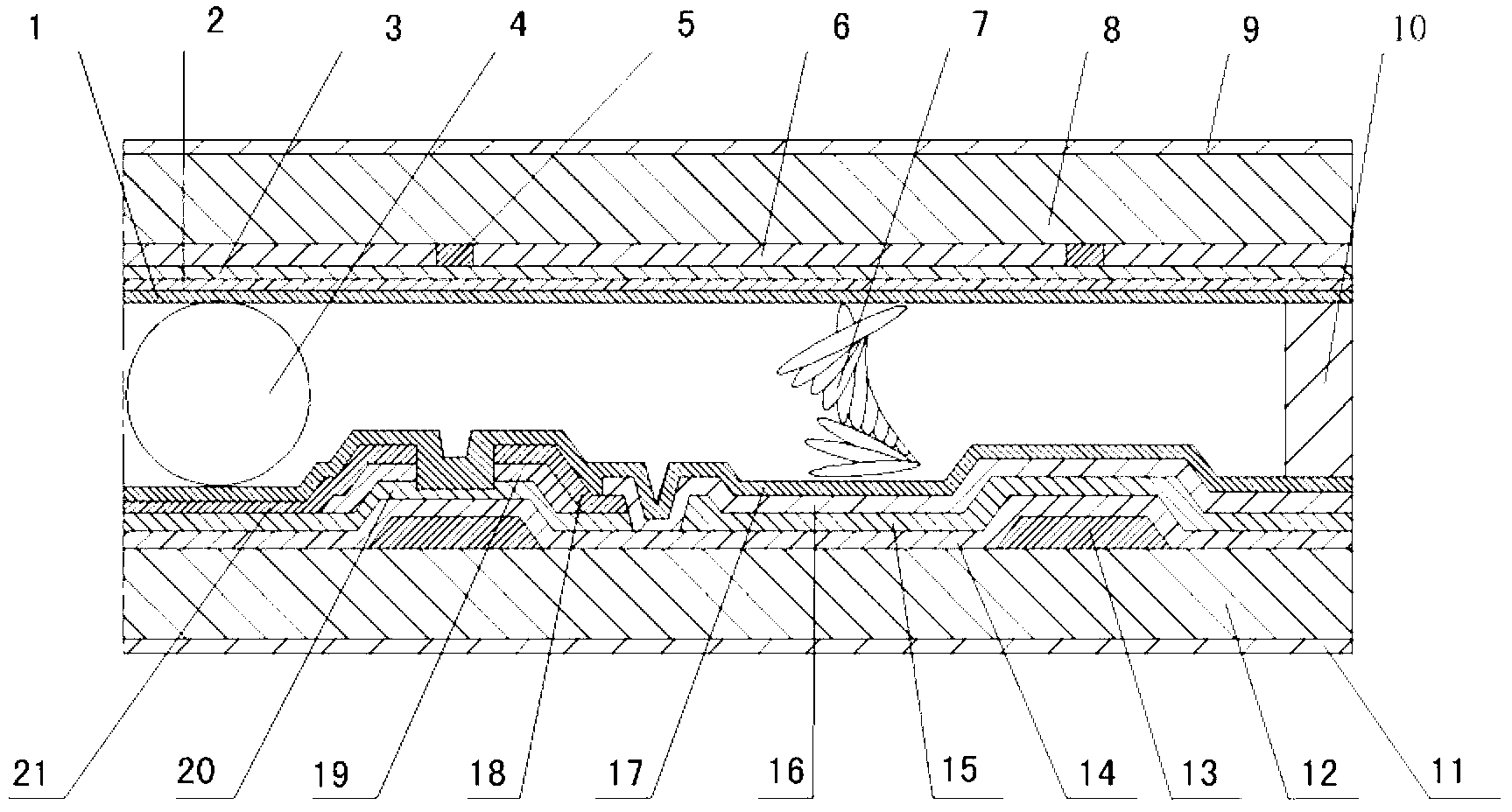 Method for recycling waste LCD (liquid crystal display) panels