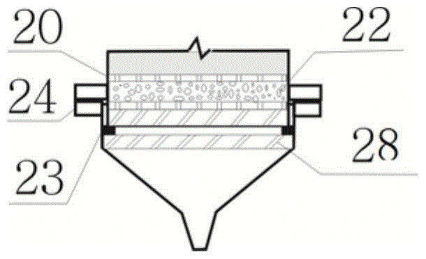 A leaching test device and method for indoor heavy metal pollutants