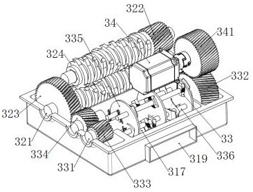 Fruit vine crushing and briquetting all-in-one machine