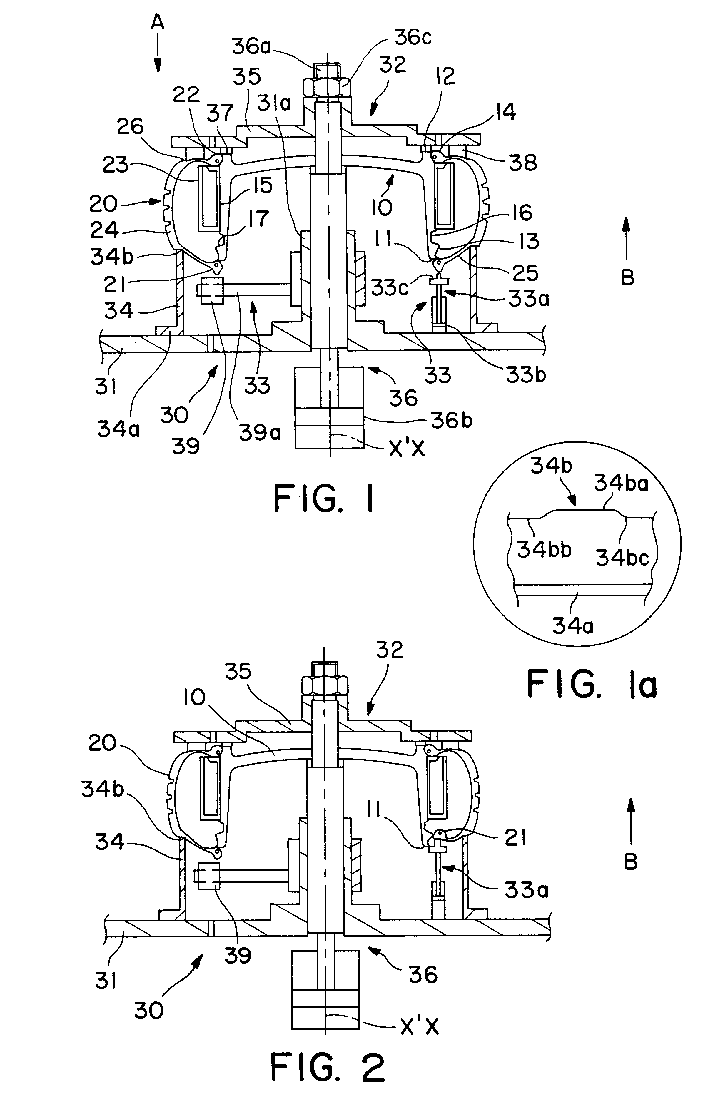 Process and device for inflating a tire