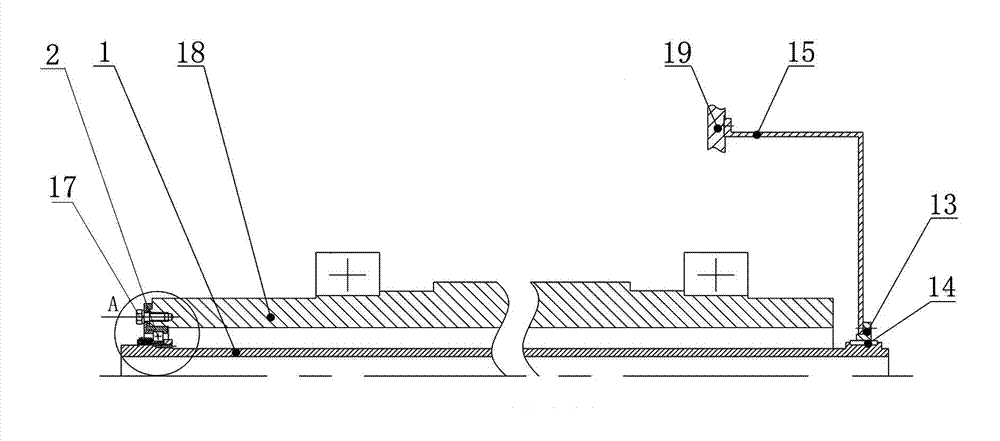 Aerogenerator cable mandrel