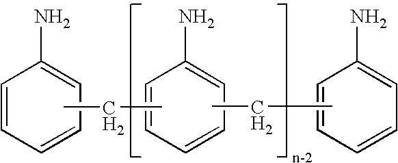 Process for preparing diamines and polyamines from the diphenylmethane series