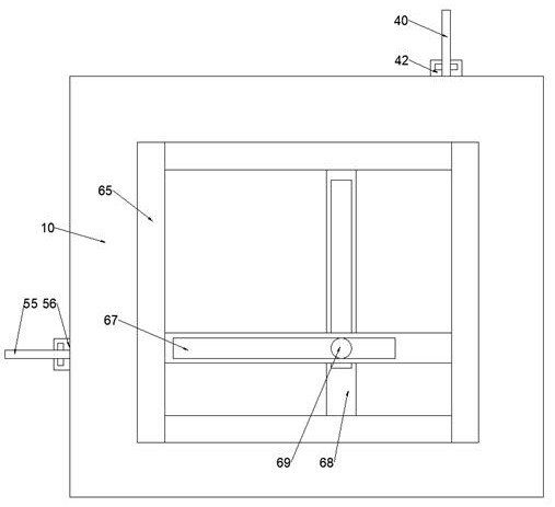 Supporting base capable of being controlled and automatically moving in grinding machine