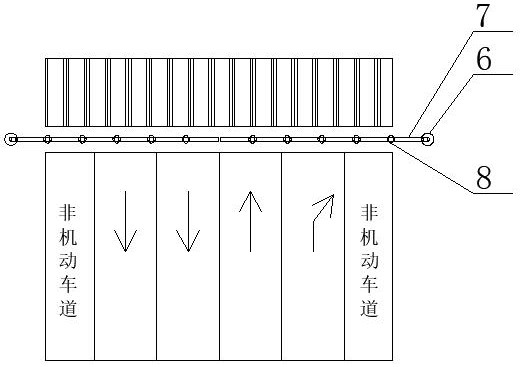 A pedestrian escort device based on data processing and its working method