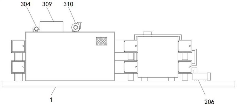 Stainless steel band vacuum coating device