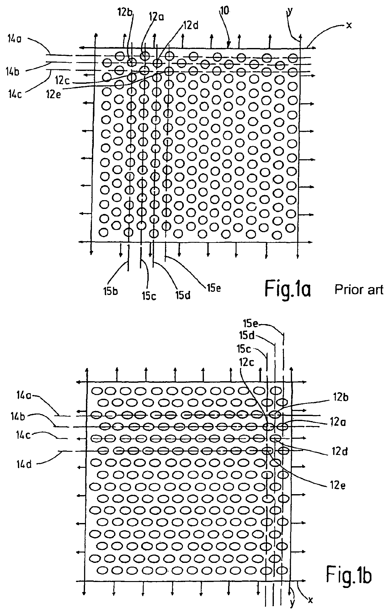 Support structure for a filter element