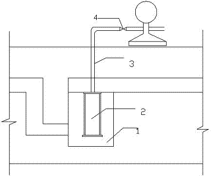 A device to prevent basement floor from uplift and water seepage