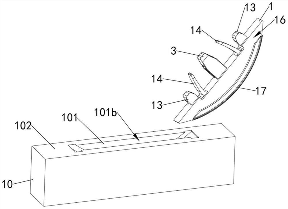 Connecting device and fixing structure thereof